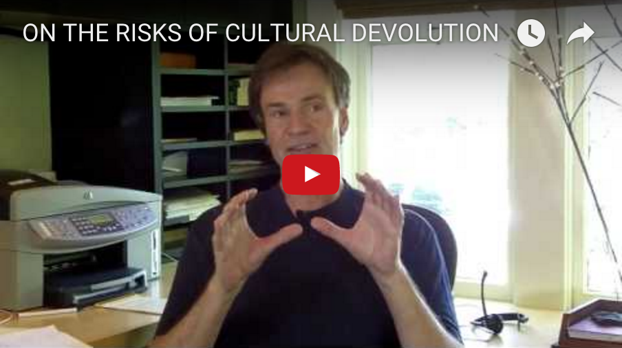 On the Risks of Cultural Devolution