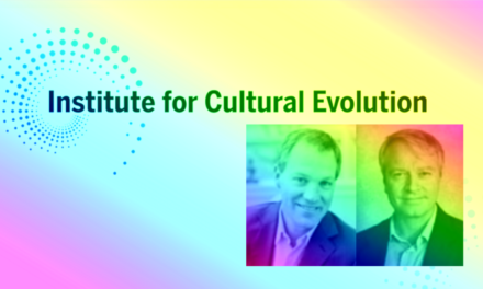 Join Me 4/1 To Hear About A New Form of Integral Political Activism: The Institute for Cultural Evolution