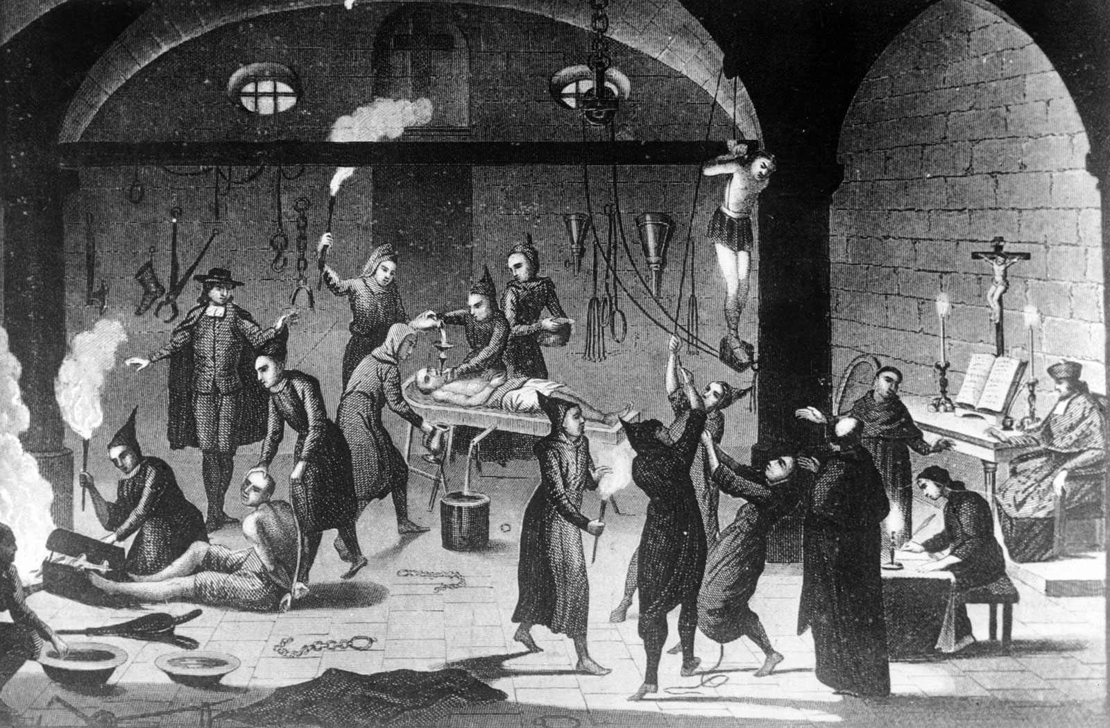 Водные пытки. Святая инквизиция в Испании. Святая инквизиция 15 век. Испанская инквизиция средневековье.