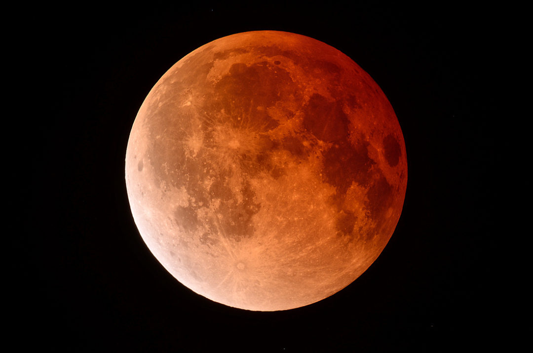 Looking at the super blood moon with a pre-modern mind