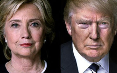 Trump versus Clinton: the roller derby begins