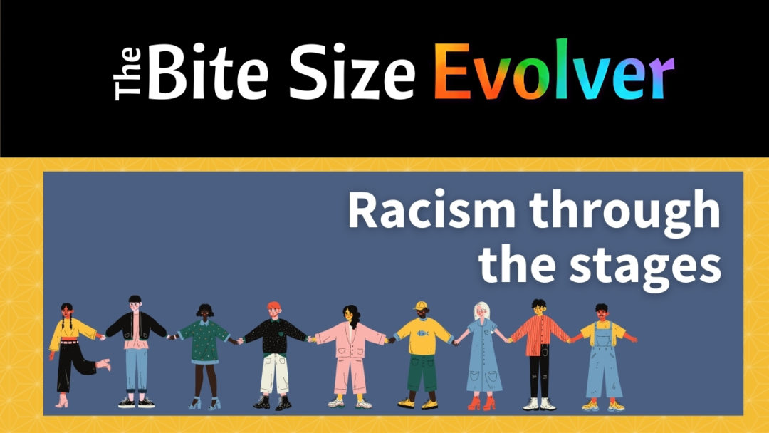 Bite Size Evolver: Racism through the stages – 13 minutes